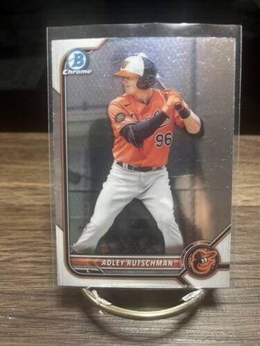 Cheap Sneaks Footwear/Sports Cards Baseball Card 2022 Bowman Chrome Adley Rutschman #BCP-29 Baltimore Orioles