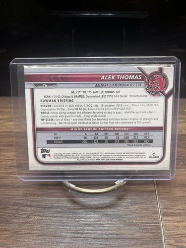 Cheap Sneaks Footwear/Sports Cards Baseball Card 2022 Bowman Chrome Alek Thomas #76 RC Rookie Arizona Diamondbacks