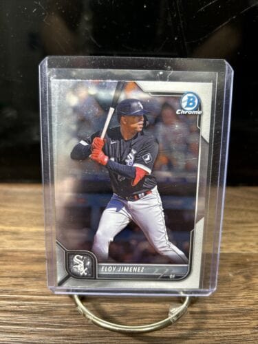 Cheap Sneaks Footwear/Sports Cards Baseball Card 2022 BOWMAN CHROME CARD ELOY JIMENEZ CHICAGO WHITE SOX #1