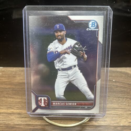 Cheap Sneaks Footwear/Sports Cards Baseball Card 2022 Bowman Chrome Marcus Semien Texas Rangers  #32