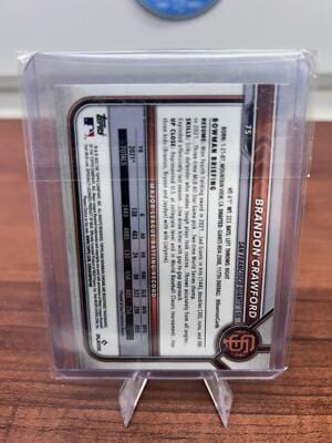 Cheap Sneaks Footwear/Sports Cards Baseball Card 2022 Bowman Chrome Sapphire Edition #75 Brandon Crawford