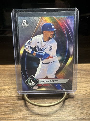 Cheap Sneaks Footwear/Sports Cards Baseball Card 2022 Bowman Platinum #11 Mookie Betts - Los Angeles Dodgers