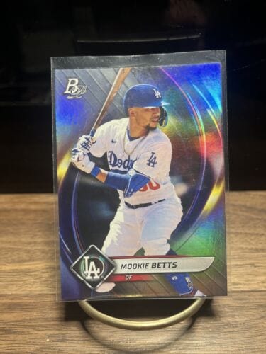 Cheap Sneaks Footwear/Sports Cards Baseball Card 2022 Bowman Platinum #11 Mookie Betts - Los Angeles Dodgers
