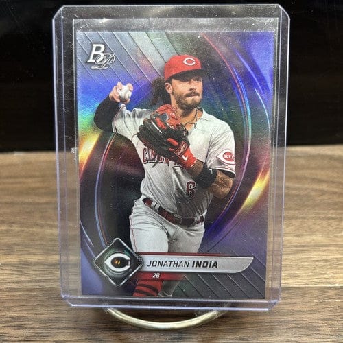 Cheap Sneaks Footwear/Sports Cards Baseball Card 2022 Bowman Platinum #38 Jonathan India REDS