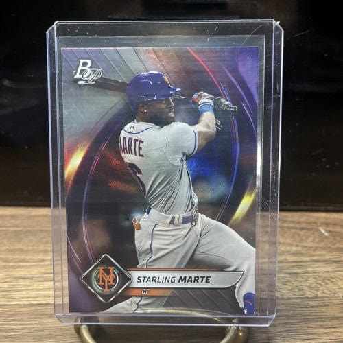 Cheap Sneaks Footwear/Sports Cards Baseball Card 2022 BOWMAN PLATINUM BASEBALL STARLING MARTE #56