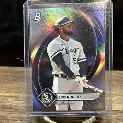 Cheap Sneaks Footwear/Sports Cards Baseball Card 2022 Bowman Platinum Chicago Luis Robert White Sox Baseball Card #91