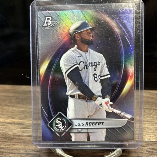 Cheap Sneaks Footwear/Sports Cards Baseball Card 2022 Bowman Platinum Chicago Luis Robert White Sox Baseball Card #91