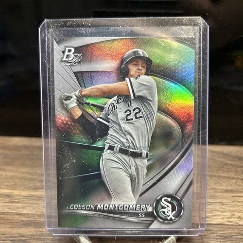 Cheap Sneaks Footwear/Sports Cards Baseball Card 2022 Bowman Platinum Colson Montgomery Chicago White Sox Prospect # To