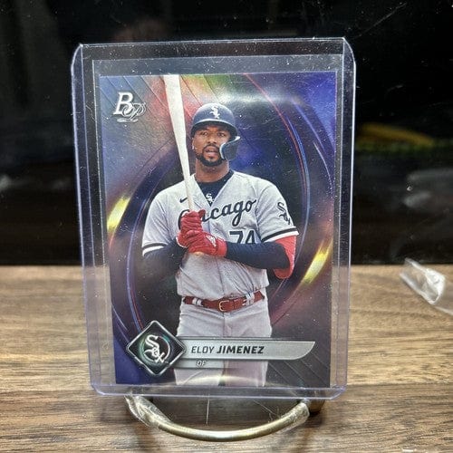 Cheap Sneaks Footwear/Sports Cards Baseball Card 2022 Bowman Platinum Elloy Jimenez Chicago White Sox Baseball Card # 9