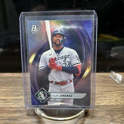 Cheap Sneaks Footwear/Sports Cards Baseball Card 2022 Bowman Platinum Elloy Jimenez Chicago White Sox Baseball Card # 9