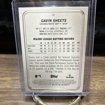 Cheap Sneaks Footwear/Sports Cards Baseball Card 2022 Bowman Platinum Gavin Sheets Chicago White Sox Baseball Card #37