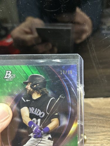 Cheap Sneaks Footwear/Sports Cards Baseball Card 2022 Bowman Platinum Green 19/99 RYAN VILADE #25 Rookie RC