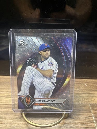 Cheap Sneaks Footwear/Sports Cards Baseball Card 2022 Bowman Platinum Ice Foil Max Scherzer #32 NY Mets