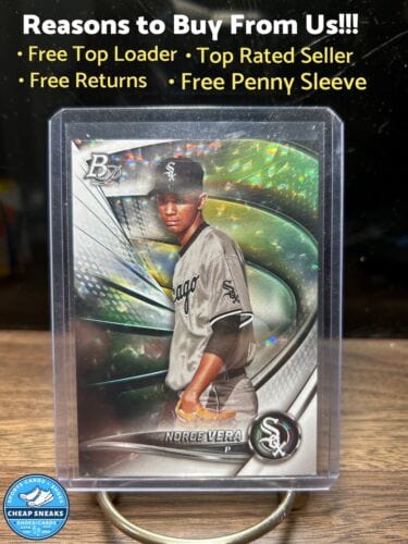 Cheap Sneaks Footwear/Sports Cards Baseball Card 2022 Bowman Platinum Ice Norge Vera Chicago White Sox Baseball Prospec