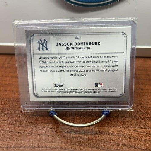 Cheap Sneaks Footwear/Sports Cards Baseball Card 2022 Bowman Platinum Jasson Dominguez RC Minted In Merit New York Yank