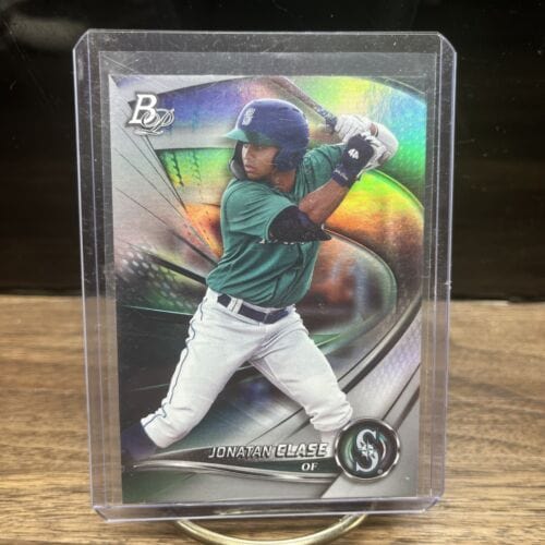 Cheap Sneaks Footwear/Sports Cards Baseball Card 2022 Bowman Platinum Jonatan Clase Seattle Mariners #TOP-61
