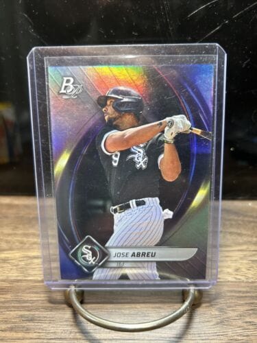 Cheap Sneaks Footwear/Sports Cards Baseball Card 2022 Bowman Platinum Jose ABreu Chicago White Sox Baseball Card #54