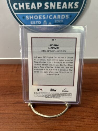 Cheap Sneaks Footwear/Sports Cards Baseball Card 2022 Bowman Platinum JOSH LOWE Renowned Rookies RC Tampa Bay Rays RR7