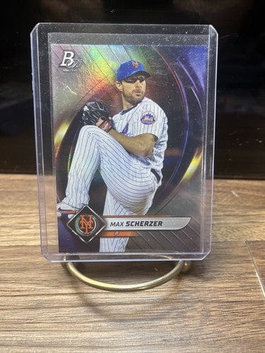 Cheap Sneaks Footwear/Sports Cards Baseball Card 2022 Bowman Platinum Max Scherzer New York Mets #32