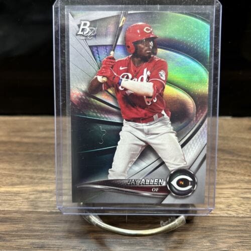 Cheap Sneaks Footwear/Sports Cards Baseball Card 2022 Bowman Platinum Prospect Jay Allen Cincinnati Reds #TOP-66