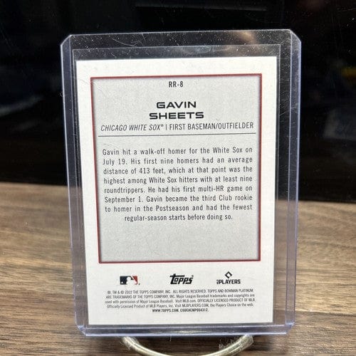 Cheap Sneaks Footwear/Sports Cards Baseball Card 2022 Bowman Platinum Renowned Rookies Gavin Sheets Chicago White Sox C