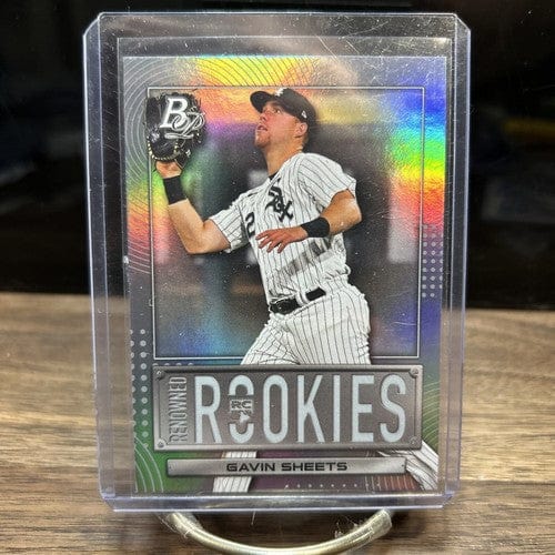 Cheap Sneaks Footwear/Sports Cards Baseball Card 2022 Bowman Platinum Renowned Rookies Gavin Sheets Chicago White Sox C