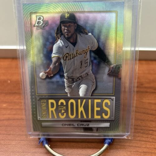 Cheap Sneaks Footwear/Sports Cards Baseball Card 2022 Bowman Platinum Renowned Rookies Oneil Cruz Rookie #RR-5 Pirates