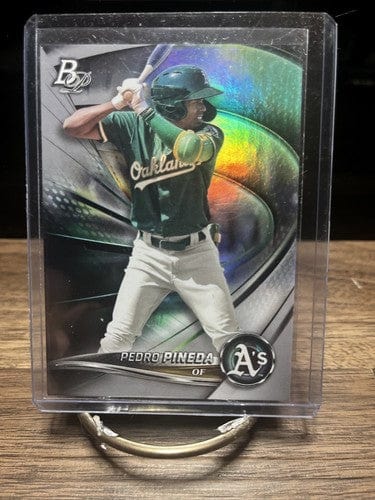 Cheap Sneaks Footwear/Sports Cards Baseball Card 2022 Bowman Platinum #TOP-5 Pedro Pineda Oakland Athletics Baseball Ca