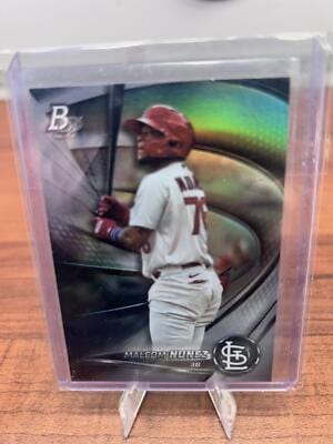 Cheap Sneaks Footwear/Sports Cards Baseball Card 2022 Bowman Platinum #TOP-58 Malcom Nunez Top Prospects