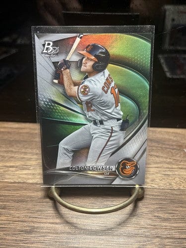 Cheap Sneaks Footwear/Sports Cards Baseball Card 2022 Bowman Platinum Top Prospects Colton Cowser #TOP-76 Orioles