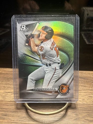 Cheap Sneaks Footwear/Sports Cards Baseball Card 2022 Bowman Platinum Top Prospects Colton Cowser #TOP-76 Orioles