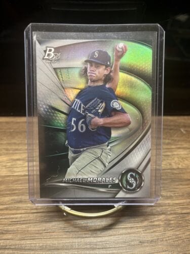 Cheap Sneaks Footwear/Sports Cards Baseball Card 2022 Bowman Platinum Top Prospects Michael Morales #TOP-23 Mariners