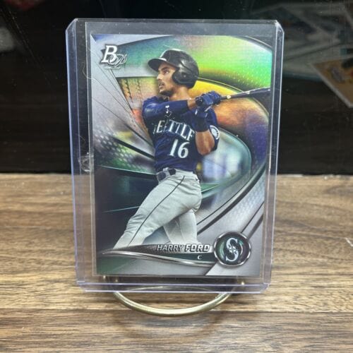 Cheap Sneaks Footwear/Sports Cards Baseball Card 2022 Bowman Platinum Top Prospects #TOP-40 Harry Ford Seattle Mariners