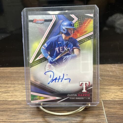 Cheap Sneaks Footwear/Sports Cards Baseball Card 2022 Bowman's Best DUSTIN HARRIS Best of 2022 Auto #B22-DH