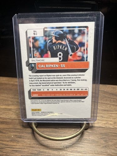 Cheap Sneaks Footwear/Sports Cards Baseball Card 2022 Donruss #93 Cal Ripken - Baltimore Orioles