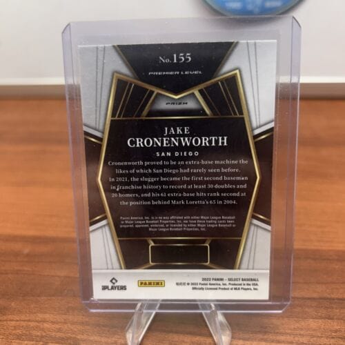 Cheap Sneaks Footwear/Sports Cards Baseball Card 2022 Panini Select Jake Cronenworth #155 Silver Prizm Premier Level Pa