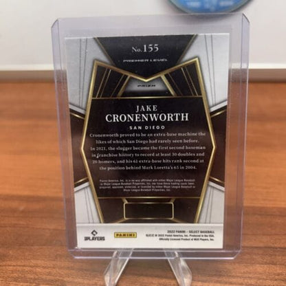 Cheap Sneaks Footwear/Sports Cards Baseball Card 2022 Panini Select Jake Cronenworth #155 Silver Prizm Premier Level Pa
