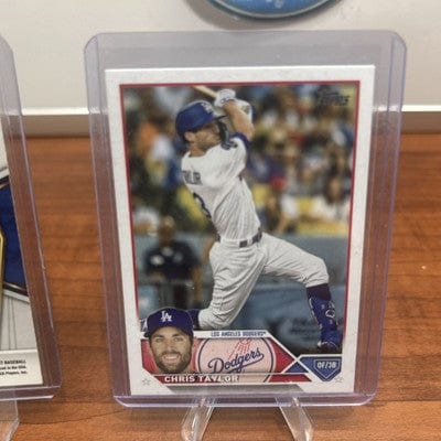 Cheap Sneaks Footwear/Sports Cards Baseball Card 2022 Panini Select Scope Chris Taylor #185 Premier Level Prizm Dodgers