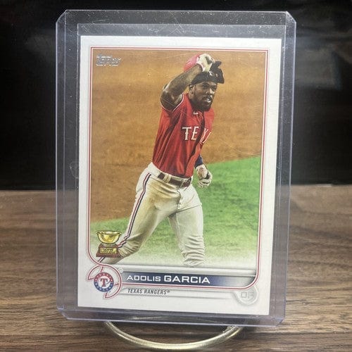 Cheap Sneaks Footwear/Sports Cards Baseball Card 2022 Series 2 Base #652 Adolis Garcia Texas Rangers