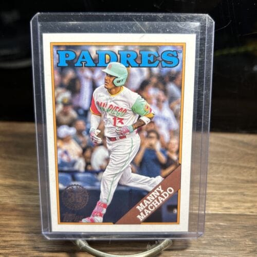 Cheap Sneaks Footwear/Sports Cards Baseball Card 2022 Topps 1988 Baseball Manny Machado San Diego Padres #T88-47