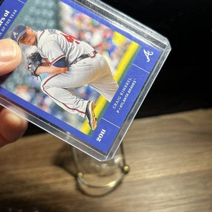 Cheap Sneaks Footwear/Sports Cards Baseball Card 2022 Topps 75th Anniv Of The ROY Craig Kimbrel Braves #14 Blue Sapphir