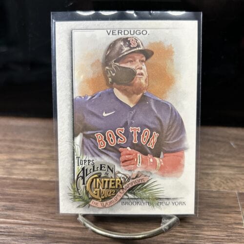 Cheap Sneaks Footwear/Sports Cards Baseball Card 2022 Topps Allen and Ginter #186 Alex Verdugo Boston Red Sox