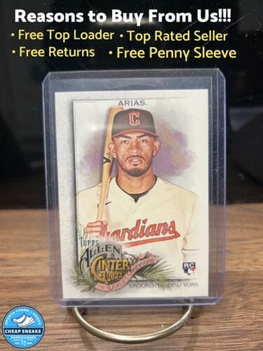 Cheap Sneaks Footwear/Sports Cards Baseball Card 2022 Topps Allen and Ginter #264 Gabriel Arias RC Cleveland Guardians
