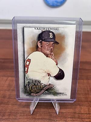Cheap Sneaks Footwear/Sports Cards Baseball Card 2022 Topps Allen & Ginter #144 Carl Yastrzemski Silver Portrait