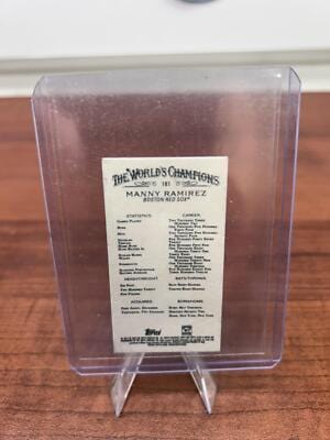 Cheap Sneaks Footwear/Sports Cards Baseball Card 2022 Topps Allen & Ginter #181 Manny Ramirez Mini Black Border