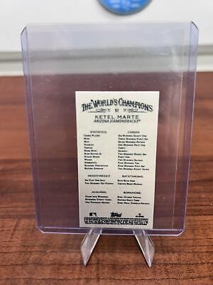 Cheap Sneaks Footwear/Sports Cards Baseball Card 2022 Topps Allen & Ginter #92 Ketel Marte Mini A & G Back