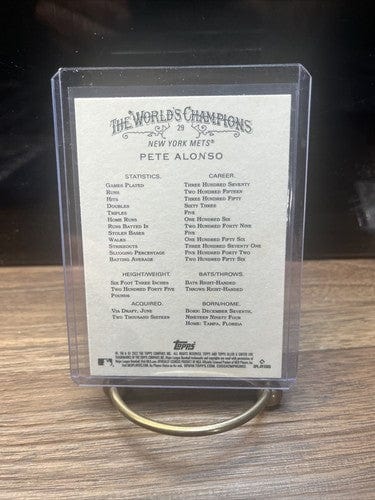 Cheap Sneaks Footwear/Sports Cards Baseball Card 2022 Topps Allen & Ginter Pete Alonso Base #29 New York Mets