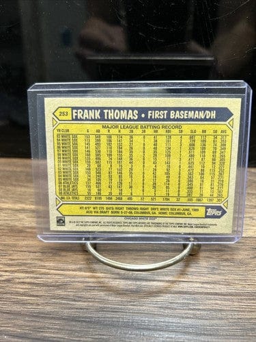 Cheap Sneaks Footwear/Sports Cards Baseball Card 2022 Topps Archives Baseball #253 Frank Thomas Chicago White Sox