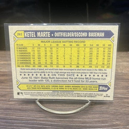 Cheap Sneaks Footwear/Sports Cards Baseball Card 2022 TOPPS ARCHIVES KETEL MARTE CARD #261 ARIZONA DIAMONDBACKS