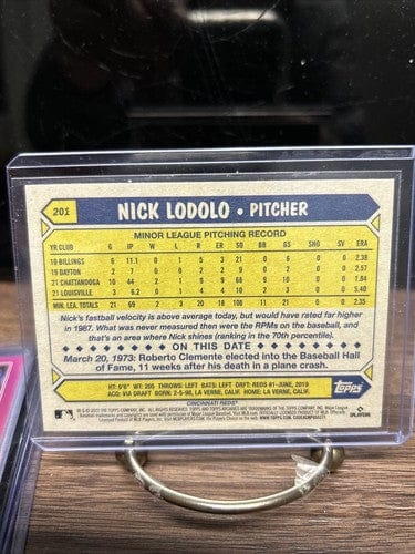Cheap Sneaks Footwear/Sports Cards Baseball Card 2022 Topps Archives Nick Lodolo #201 RC Cincinnati Reds